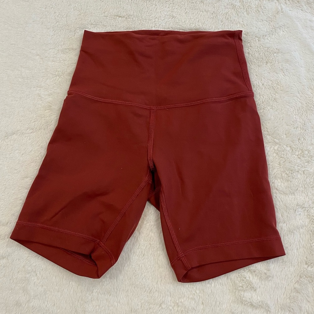 Lululemon 6” bike shorts